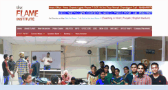Desktop Screenshot of flameinstitute.com